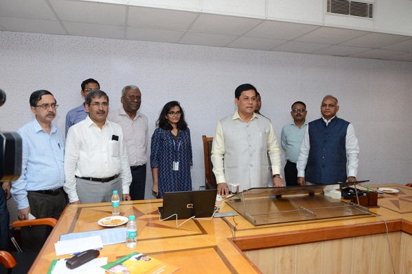 CM launching E Newsletter DORPAN 2