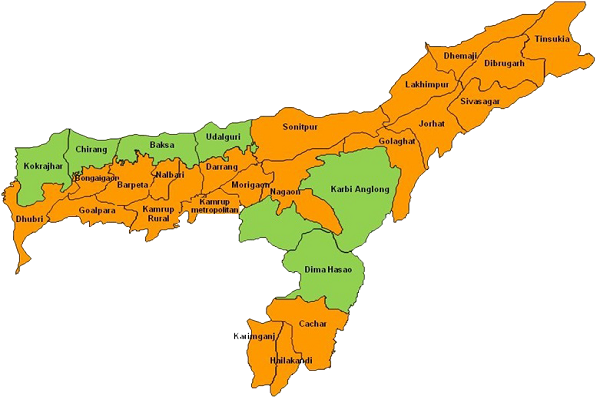 AssamDistricts