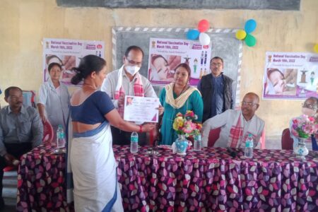 ওদালগুৰি জিলাত ১২ -১৪ বছৰ বয়সৰ ল’ৰা ছোৱালীৰ টিকাকৰণ আৰম্ভ