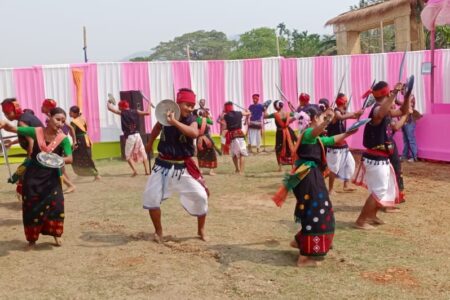 Pobitora Amchang Eco festival celebration