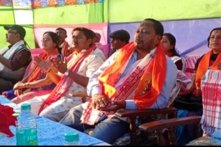 চতিয়া সমষ্টিৰ অন্তৰ্গত টেঙাবস্তিত শিৱ মহাপুৰাণ পাঠ -শ শ ভক্ত প্ৰাণ ৰাইজৰ সমাগম