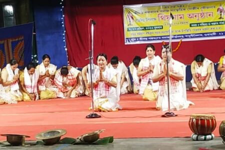 বামুণীমৈদামৰ জ্যোতিনগৰত থিয় নামৰ অনুষ্ঠান সম্পন্ন