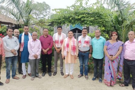 ৰঙিয়াত সাংসদ আদৰ্শ গাঁও যোজনাৰ  অগ্ৰগতিৰ পৰ্যালোচনা সাংসদ দিলিপ শইকীয়াৰ