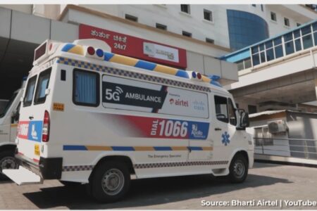 Airtel, Apollo Hospitals, and Ciscoৰ যুটীয়া প্ৰচেষ্টাত ৫জি সংযোজিত এম্বুলেন্সৰে স্বাস্থ্যসেৱাৰ ভৱিষ্যত প্ৰদৰ্শন