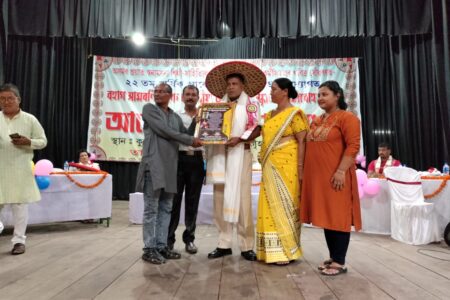 আৰক্ষী বিষয়া মনমোহন দাসলৈ আৰোহন প্ৰশাসনিক সমন্বয় বঁটা