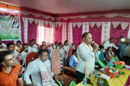 Minister Suklabaidya inaugurates model high schools in tea garden areas in Karimganj district