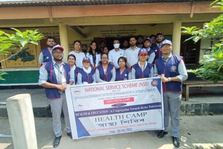 জি আই পি এছৰ এন এছ এছ (NSS) কোষৰ দ্বাৰা শিক্ষা, স্বাস্থ্যৰ ওপৰত সজাগতা, প্ৰচাৰ তথা প্ৰসাৰৰ বাবে সাদিনীয়া কাৰ্যসূচী ৰূপায়ন