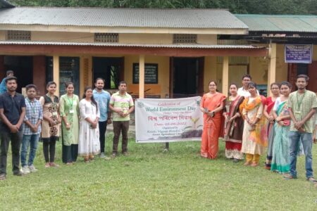 নগাঁৱৰ শেনচোৱাত বিশ্ব পৰিবেশ দিৱস উদযাপন
