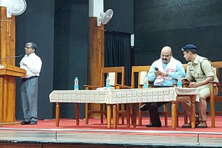 ছাইবাৰ অপৰাধ ৰোধৰ লক্ষ্যৰে ৰঙিয়াত কামৰূপ আৰক্ষীৰ বিশেষ সজাগতামূলক অনুষ্ঠান