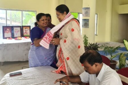 কাঁহিকুছিত প্ৰধানমন্ত্ৰীৰ মন কি বাতত অংশগ্ৰহণ সাংসদ কুইন ওজাৰ