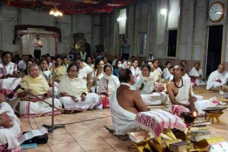 শ্বিলঙৰ শ্ৰীমন্ত শংকৰদেৱ কৃষ্টি কেন্দ্ৰত মহাপুৰুষ শ্ৰীমন্ত শংকৰদেৱ আৰু মাধৱদেৱৰ তিৰোভাব তিথিৰ আয়োজন