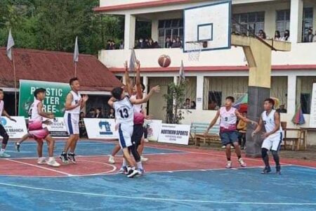 4th Men’s Open Basketball Trophy:Netters-A, Arintin Ventures, Don Bosco College, Ravens win.