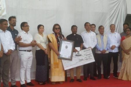 Prof.Rosemary Dzuvichu awarded Peace Award