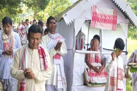 বকোত শ্ৰীমন্ত শংকৰদেৱৰ ৫৭৪ সংখ্যক জন্ম জয়ন্তী উদযাপন