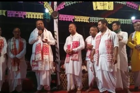 চতিয়াত অনুষ্ঠিত হ’ল মহিলাৰ ভাওনা