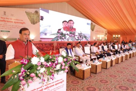 CM Dr.Sarma launches Assam Millet mission insugurates soil Testing and quality control laboratory and knowledge centres.