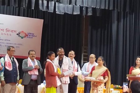 শ্ৰমিক কল্যাণ দিৱস উদযাপন