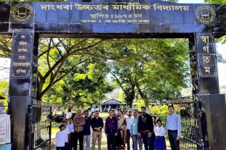 ডাংধৰা উচ্চতৰ মাধ্যমিক বিদ্যালয়ৰ গৌৰৱোজ্জ্বল সোণালী জয়ন্তী উদযাপনৰ প্ৰস্তুতি