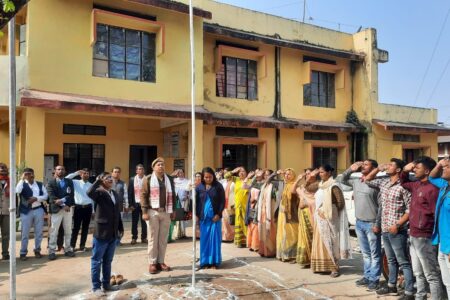 ঢকুৱাখনাত গাঁওৰক্ষী বাহিনীৰ প্ৰতিষ্ঠা দিৱস পালন