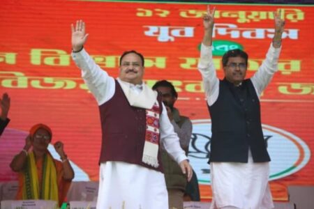 Help us finish PM’s Rs 4,350 crore projects in Tripura: BJP chief J P Nadda