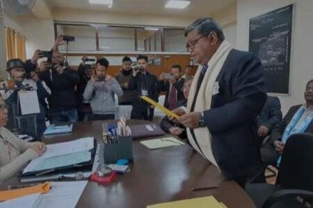TMC’s Charles Pyngrope files nomination