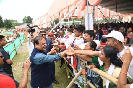 পূৰ্বজ্যোতি কৃষিপাম নিগমৰ সোণালী জয়ন্তী মহোৎসৱত অংশগ্ৰহণ কৰিলে মুখ্যমন্ত্ৰীয়ে