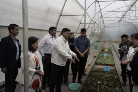 Hon’ble Chief Minister of Meghalaya Shri Conrad K Sangma inspects progress of infrastructural & agricultural projects in East Khasi Hills