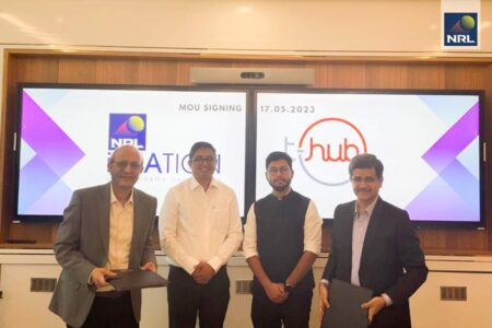 NRL signs MoUwith T-Hub for collaboration in Startup ecosystem