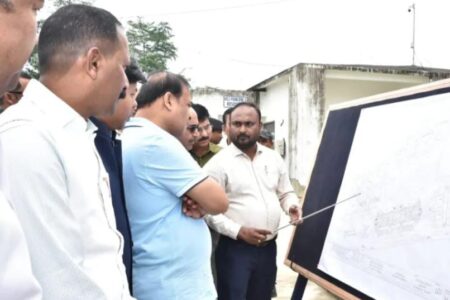 তিনিচুকীয়াৰ নিৰ্মীয়মান চিকিৎসা মহাবিদ্যালয় পৰিদৰ্শন মুখ্যমন্ত্ৰীৰ