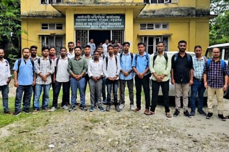 ঢকুৱাখনা জলসম্পদ সংমণ্ডলত একেদিনাই ২৬ কৰ্মচাৰীৰ যোগদান
