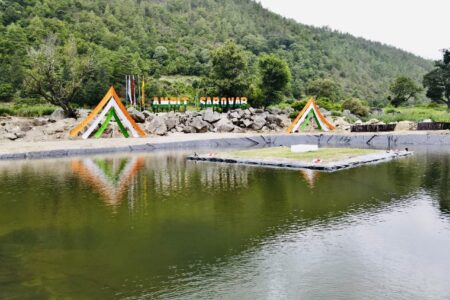 AMRIT SAROVAR DEDICATED TO THE PEOPLE BY INDIAN ARMY & WEST KAMENG DISTRICT ADMINISTRATION