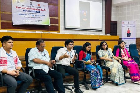 গুৱাহাটী বিশ্ববিদ্যালয়ত বিশ্ব আত্মহত্যা প্ৰতিৰোধ সন্দৰ্ভত সজাগতা সভা অনুষ্ঠিত