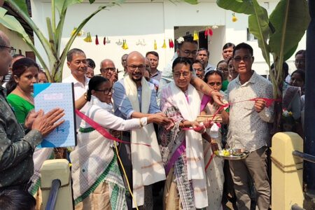 ঢকুৱাখনা চৰকাৰী উচ্চ মাধ্যমিক বিদ্যালয়ৰ শ্ৰেণীকোঠা উদ্বোধন