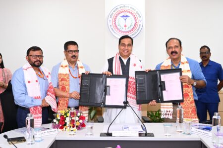 মন্ত্ৰী জয়ন্ত মল্লবৰুৱাৰ উপস্থিতিত স্বাক্ষৰিত হয় এইমএছ গুৱাহাটী আৰু নলবাৰী চিকিৎসা মহাবিদ্যালয় আৰু চিকিৎসালয়ৰ মাজত এক বুজাবুজি চুক্তি