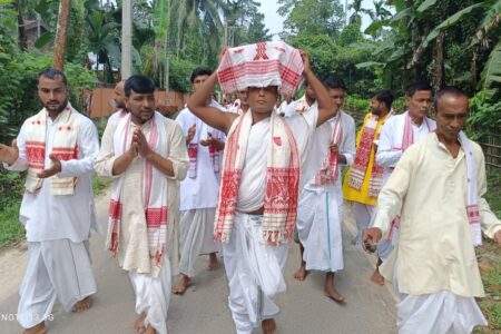 ৰাণীৰ বিক্ৰমপুৰত শঙ্কৰদেৱৰ জন্ম জয়ন্তী উৎসৱ পালন