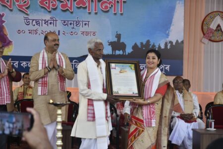 শ্ৰী শ্ৰী মাধৱদেৱ কলাক্ষেত্ৰৰ বৰ্ণাঢ্য আয়োজন-সহস্ৰ শিল্পীক লৈ নাৰায়ণপুৰত বিহুৰ সুবৃহৎ কৰ্মশালা